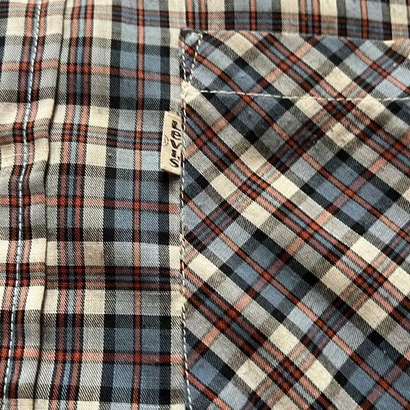 Vintage Levi’s Button Down Plaid Western Shirt Tapered Fit - Small - Picture 8 of 13